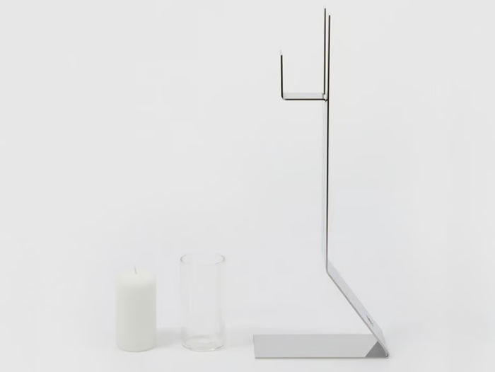 PANAREA - Steel candle holder _ Danese Milano